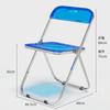Mesa Plegable de Acrílico Transparente Escritorio Portátil para Oficina Estudio Mesa y Silla Combinación Nórdica Dormitorio Hogar Celebridad de Internet