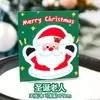Anotações Adesivas de Natal Desenho Animado Papai Noel Fofo Anotações Adesivas Reutilizáveis Caderno Presente de Natal para Estudante Anotações