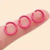 Anillos Abiertos de Aleación de Zinc Pintados de Colores 10mm 8mm Anillos de Conexión para Colgantes de Aretes Hechos a Mano DIY Materiales para Accesorios de Joyería