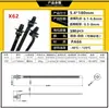 Abraçadeiras de Cabo para Carro Material Nylon Pa66 Várias Especificações Abraçadeiras de Cabo Tipo Cabeça de Avião Abraçadeiras de Cabo para Chicote Abraçadeiras de Cabo Autotravantes com Dente Reversível