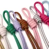 Llavero Colgante de Cordón de Cuero Peruano Hecho a Mano DIY Cadena Tejida para Teléfono Fabricación de Llaveros Accesorios para Bolsas