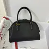 2025 Bolso Boston Retro Transfronterizo de Primera Capa de Piel de Vaca Nuevo Bolso para Mujer Piel Genuina Portátil Bolso Cruzado Bolso Almohada para Viajes
