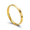 Pulseira de Ouro Areia Vietnamita Feminina Pulseira Trevo de Quatro Folhas CNC Imitação de Ouro Joias Moda Roupa de Trabalho Ol Estilo Transmissão ao Vivo