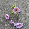 Novas flores de casamento roxas atacado especial roxo claro azul neve decoração suave para caminho de casamento flores artificiais