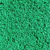 Alfombrillas de Suelo para Pasillo de Plástico Hilado de PVC Personalizadas por el Fabricante, Alfombrillas Impermeables Antideslizantes para Puerta, Alfombra de Círculo Rojo Cepillado para Entrada del Hogar