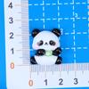 Desenhos animados animal panda Pinguim resina joias acessórios creme cola resina joias acessórios hairpin cabeça corda furo sapatos