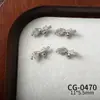 Decorações de Laço com Zircônia para Nail Art, Não Desbota, Unhas Wearable de Luxo Leve, DIY para Capinha de Celular, Laço com Zircônia que Preserva a Cor