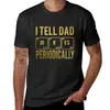 Comercio Exterior Día del Padre Nuevo Camisetas para Hombre con Estampado de Papá de Manga Corta Verano Transpirable Casual Camiseta Sudadera Holgada