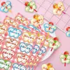 Temporada de volta às aulas cartão de papel para pirulito dá as boas-vindas a novos colegas, decoração de cena de sala de aula, cartão para inserir doces, cartão de papel criativo