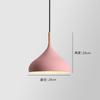 Lámpara de araña de estilo industrial con pantalla de color hierro y cubierta de olla de barbería, estilo minimalista moderno para tienda comercial