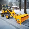 Cepillo Rodante Barredor de Nieve Montado en Vehículo Equipo Municipal de Limpieza de Nieve Barredor de Nieve Vehículo Quitanieves Cepillo Rodante Barredor de Nieve