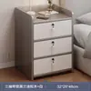 Mesa de Cabeceira Pequena para Quarto de Casa 2025 Popular Armário de Armazenamento para Quarto de Aluguel Criado-Mudo Prateleira de Armazenamento Simples