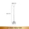 Suporte para Número de Mesa em Aço Inoxidável Clipe para Cartão de Menu de Buffet Suporte para Cartão de Mesa Suporte Vertical para Número de Mesa Suporte para Exibição de Menu de Banquete de Hotel