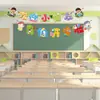 Decorações de Mesa para a Volta às Aulas, Placas de Mão, Decorações de Mesa para Salas de Aula do Ensino Fundamental e Jardim de Infância, Adereços para Montagem de Cenários, Faixas