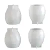 Molde de Silicona Huevo de Pascua Transfronterizo Amapola Huevo Flor DIY Velas Adornos Molde de Yeso Pegamento
