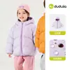 Chaqueta de Plumas Infantil Dudu Otoño Abrigo Impermeable para Niños Chaqueta Acolchada para Niñas Conjunto de Otoño Ropa para Bebés y Niños