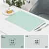 Mantel de Mesa de Cuero, Resistente al Aceite, Impermeable, Resistente al Calor, Simple Alfombrilla para Escritorio de Oficina, Alfombrilla para Mesa de Centro de Escritorio, Mantel
