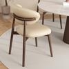Mesa de Comedor y Silla para Hogar Moderno Silla de Café de Lujo Ligero de Diseño Taburete de Restaurante Casual Silla Simple con Respaldo