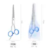 Tijeras de Peluquería de Acero Inoxidable, Tijeras Planas, Tijeras de Peluquería para Mascotas, Tijeras Profesionales para Cortar el Cabello, Tijeras Adelgazadoras para el Arreglo de Perros, Tijeras para Cortar el Cabello