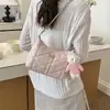 2026 Nuevo Bolso Pequeño Transfronterizo Acolchado con Cadena Estilo Chanel para Mujer, Elegante Bolso Cuadrado Pequeño, Bolso de Hombro y Cruzado de Moda
