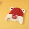 Gorro de Punto de Otoño e Invierno para Bebé Hombre y Mujer Gorro de Invierno con Protección para las Orejas para Bebé Gorro para Bebé Gorro de Lana de Año Nuevo para Niños