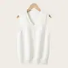 Academia Privada Kawashima Transfronteriza Suwon Uniforme de Secundaria/Preparatoria Suéter Chaleco de Mujer Estilo Japonés Chaleco de Punto para Mujer Universidad