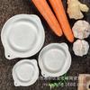 Pilão de Alho, Amassador de Frutas, Moedor de Gengibre e Alho, Moedor para Complemento Alimentar Infantil, Prato Ralador de Cebola e Queijo