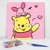 20*20 Pintura al Óleo Digital de Dibujos Animados de Anime Pintura Decorativa DIY para Colorear Hecha a Mano para Niños Stock Listo Pintura al Óleo Digital al por Mayor