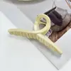 Presilhas de Cabelo Transfronteiriças Fofas e Doces Coroa Dopamina Presilhas de Garra Acrílico Brilhante Presilhas de Tubarão Cor Sólida Presilhas de Cabelo