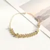 Pulsera de cola de pez nueva y moderna para mujer, pulsera de verano dulce con piedra irregular de nicho de lujo ligero, joyería de pulsera de amistad