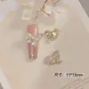Novos Acessórios para Nail Art Zircônia Metal Alto Padrão Lz Franja Laço Laço Super Brilhante Asas Corrente Pedras de Unha