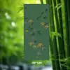 Banner de Pano Pendurado de Bambu em Estilo Chinês Quarto de Casamento Vestido de Noiva Fundo para Fotografia Decoração Sala de Estar Interno e Externo Arranjo Colorido