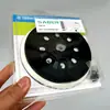 Papel de Lija Seca de 6 Pulgadas con 17 Agujeros Almohadilla Pulidora Esponja Almohadilla Pulidora Disco Pulidor para Lijadora Seca de 5 Pulgadas Almohadilla Protectora Suave