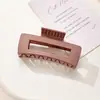 Grampo de Cabelo de Silicone Macio Transfronteiriço, Simples, de Alta Qualidade e Requintado Grampo Tubarão, Grampo Macio para a Parte de Trás da Cabeça, Acessórios de Cabelo, Adereços de Cabeça