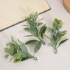 Planta Artificial Eucalipto Plástico Acessórios para Plantas Aquáticas Flor de Seda Artificial Parede de Plantas Artificiais Bonsai Decoração de Aquário Atacado