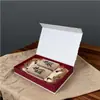 2026 Caja de Regalo Personalizada con Forma de Libro, Caja de Empaque para el Año del Caballo, Caja de Regalo de Papel Especial Creativo de Alta Gama