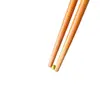 Palillos de Bambú para Uso Doméstico, Sin Pintar, Sin Cera, Antideslizantes, Palillos de Bambú Carbonizado, Juego en Caja de Regalo, Vajilla de Alta Gama, Palillos de Bambú Profundamente Carbonizados
