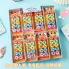 Conjunto de 10 Carimbos Sanrio Animais Marinhos Vegetais Espaço Carro Pônei Planejador Conjunto de Carimbos de Água