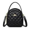 Bolsos Transfronterizos, Bolsos de Mujer Rombos Pequeños de Moda Fragantes, Bolsos para Teléfono Móvil de Madre, Bolsos Cruzados de Hombro Doble Capa para Mujer