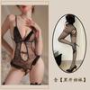 Chaomo Ropa Interior Sexy Sin Aros de Acero para Paramilia Ajustada Pecho Pequeño para Lucir Grande Brasier Recogido Pijama Sexy Traje de Brasier Puro