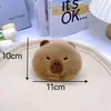Boneca de Pelúcia Kapi Barra que Faz Barulho Pendurada Fofa Fofa Fofa Fofa Chaveiro Porquinho da Índia Pingente de Bolsa Boneca de Desenho Animado