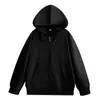 Chaqueta de Otoño para Hombre 260g Cárdigan Pesado 26 Nueva Versátil Casual Holgada Sudadera con Capucha Sudadera con Capucha para Hombre