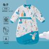 Manta Espesa Anti-Patadas con Diseño de Osito Dulce para Niños y Niñas, Saco de Dormir para Bebé Todo en Uno de Algodón Puro Clase A para Otoño e Invierno