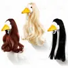 Gorro peluca divertido para mascotas transfronterizo, varios estilos de set de accesorios de disfraz para mascotas pequeñas, disponible para dropshipping