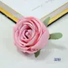 Cabezas de Flores Artificiales Rosa Princesa, Flores Falsas de Rosa para Decoración de Salón de Ceremonia de Boda, Pared de Flores, Corona y Materiales para Arreglos Florales