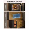 Mesita de noche inteligente, mueble de almacenamiento seguro integrado de uso doméstico moderno, multifuncional, simple, carga inalámbrica, armario de mesita de noche para dormitorio