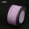 Nudo de dragón Línea Mambo Línea H Cuerda de carreras tejida a mano DIY Cuerda redonda de 4 mm Material para hacer nudos chinos Multicolor ecológico