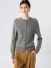 Suéter de cashmere leve e macio com capuz e trança para mulheres, pulôver de corte solto para outono e inverno