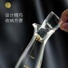 Dispensador de vino de cristal de alta gama, de lujo, con lámina de oro, apto para el hogar, de un solo sorbo, para licores, para vino, para aficionados al vino.