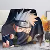 Cobertor de Flanela Mais Vendido Internacionalmente Naruto Organização Cobertor Impresso em 3D Cobertor de Soneca para Sala de Estar Infantil